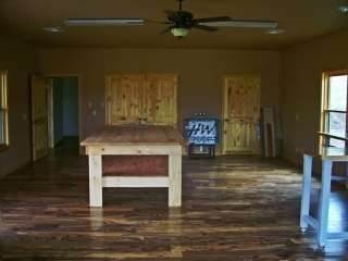 saddle room at the Phelps house