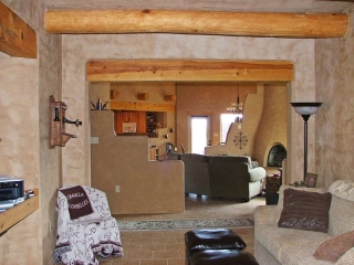 sitting room and living room