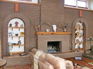 great room, Weiner home