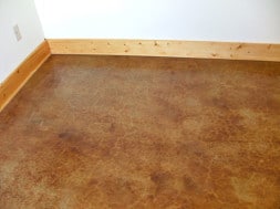 acid etched concrete floor