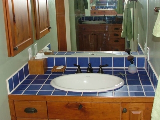 Blue Bathroom Tile