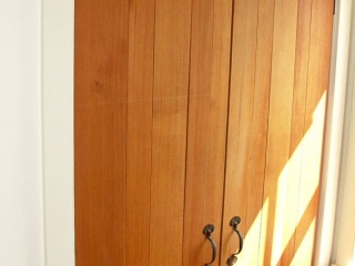 hand-forged straps and handles