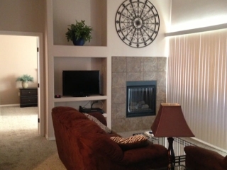 Lohman living room fireplace